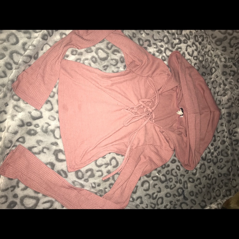 Cute mauve Crop Top